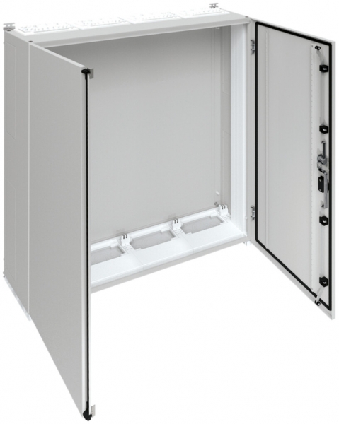 Armoire murale Hager univers porte pleine CP I IP55 1250×1050×275mm RAL 7035 