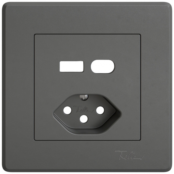 Kit de montage ENC EDIZIO.liv SNAPFIX® pour combinaison USB A+C/prise T13 grf 