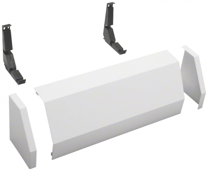 Canale di smistamento Hager, 2-file, 550×176×135mm senza alogeno 