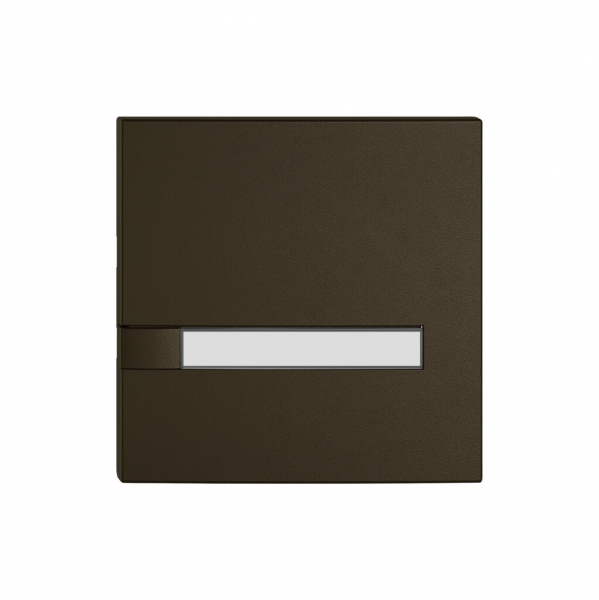Pulsante 1/1 EDIZIO.liv SNAPFIX® p.KNX&UNI s.LED c.targ.comando 1 tasto ma 