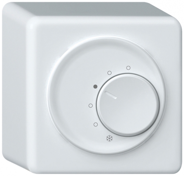 Thermostat d'ambiance AP origin 24VAC 5…30°C 10A blanc 