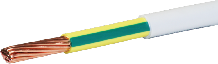 Cavo d'installazione 1x50mm² PE FE0 Una lunghezza
