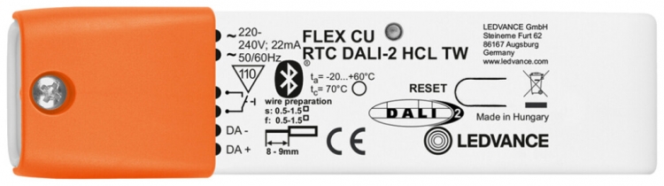 Steuergerät LEDVANCE HCL TW IP20 220…240V DALI 119×30×21mm 