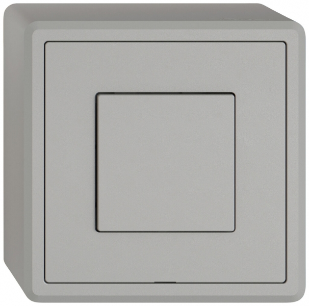 Interruttore a pulsante AP EDIZIO.liv Wiser SNAPFIX® 1 tasto grc 