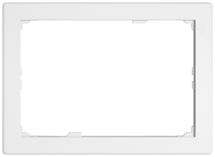 Cadre de recouvrement EDIZIO.liv 2×3 208×148mm blanc 