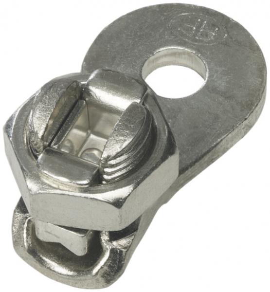 Capocorda per filo Flury AV 4 Cu stagnato, cavi Ø 8mm, foro Ø 10mm 