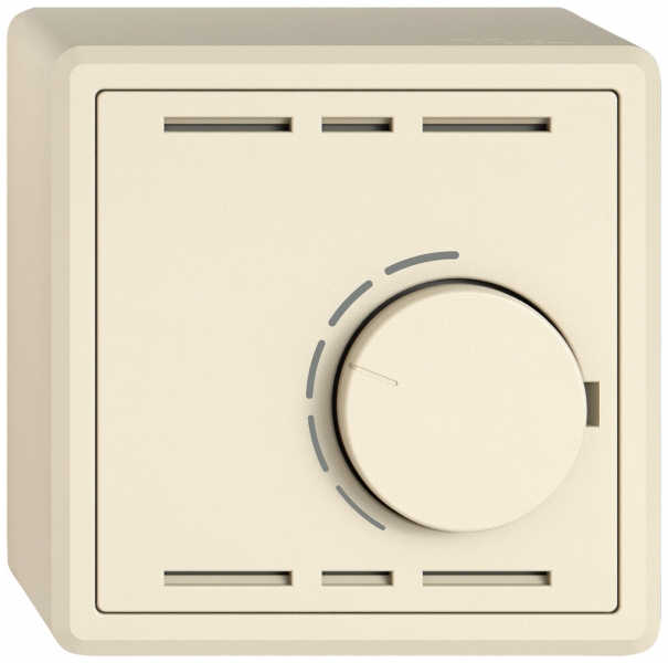 Termostato ambiente AP EDIZIO.liv SNAPFIX® senza interruttore 230VAC 50Hz cr 