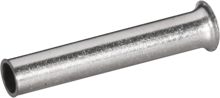Capocorda Mischke E DIN 46228 1mm²/10mm nudo Cu-stagnato 
