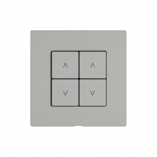 Comando per interruttore tapparelle EDIZIO.liv Wiser SNAPFIX® 2C WLAN 4T grc 