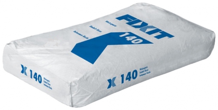 Intonaco bianco FIXIT 140 0…30min interni sacco da 25kg 