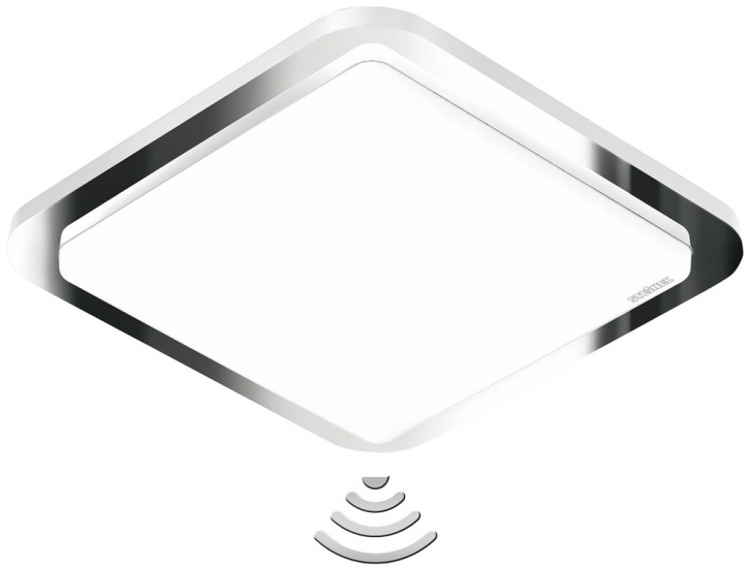 LED-Decken-/Wandleuchte Steinel RS D1 HF 9.5W 795lm 3000K chrom 