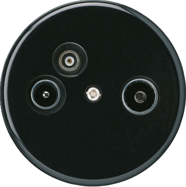 Presa d'antenna TV-R-Dati basico A 2GHz 19db nero 