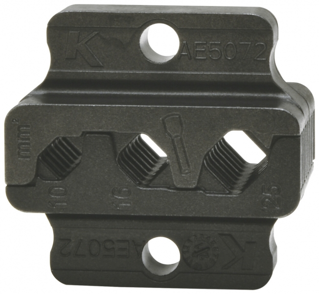 Matrice de sertissage Klauke AE5072 10…25mm² pour outil de sertissage K507WF 