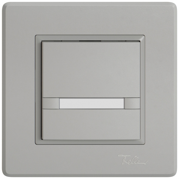 UP-KNX-Taster RGB EDIZIO.liv SNAPFIX® Temperaturfüh.o.LED Pap.1×T 2-Tbed.hgu 