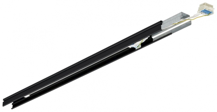 Binario portante Philips Maxos fusion LL523T 4×2.5mm²+2×1.5mm²+PE 2276mm nero 