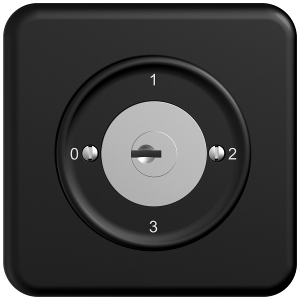 Interruttore rotativo INC STANDARDdue SNAPFIX® 5/1L serrature&2 chiavi ne 