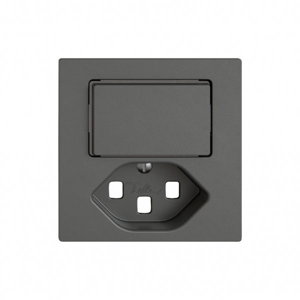 Kit di montaggio EDIZIO.liv SNAPFIX® p.combi.T23 c.1 tasto c.lente lat.grs 