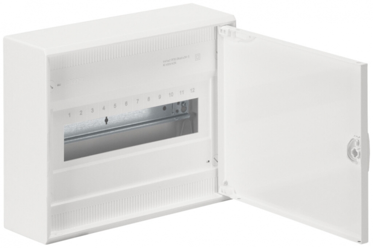 Distributore AP Hager volta 1-fila IP30 305×245×96.5mm 