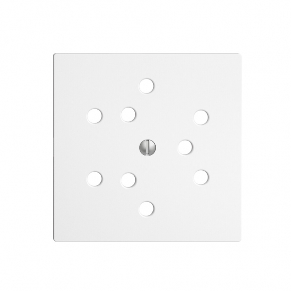 Frontplatte EDIZIOdue 3×T12 weiss mit Shutter 