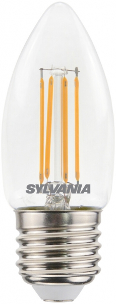 Lampada LED Sylvania ToLEDo CANDLE E27 4.5W 470lm 827 KL SL 