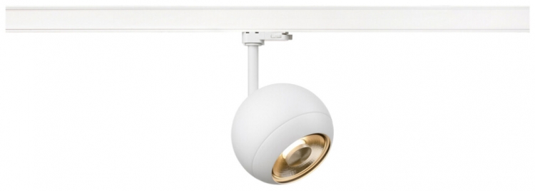 Spot SLV LIGHT EYE 150 GU10 1×13W REG AD3PH Ø150mm bianco 