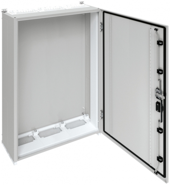 Armadio murale Hager univers con porta piena CP I IP55 1400×800×275mm RAL 7035 