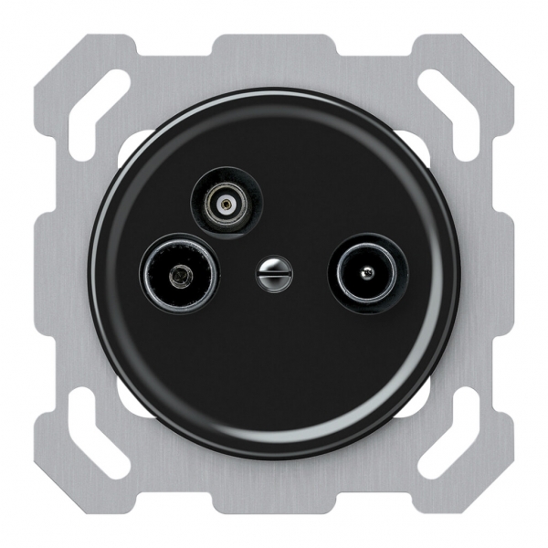 Prise antenne ENC TV-R-données origin prise de passage 19dB 4dB noir 