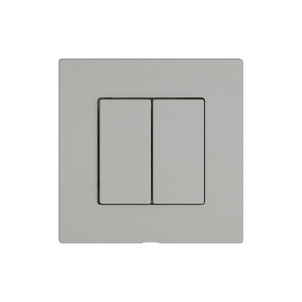Kit di montaggio EDIZIO.liv Wiser SNAPFIX® p.interruttore 2C 2T grc 