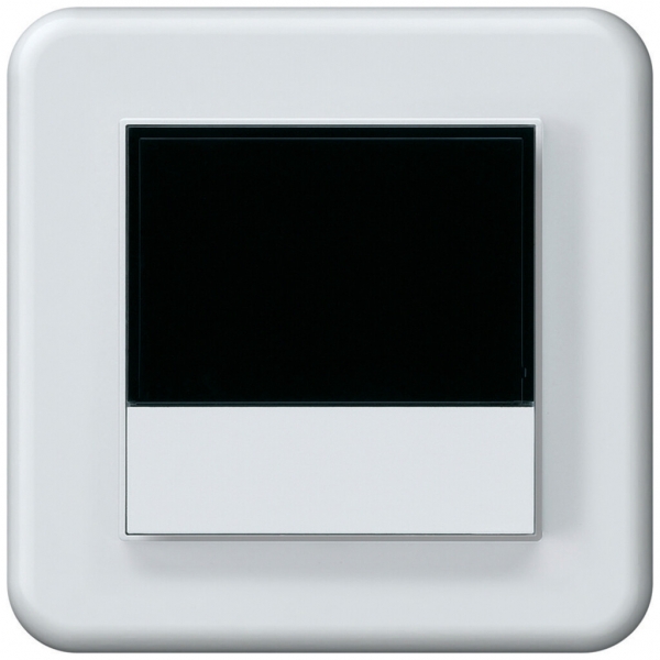 Termostato ambiente KNX INC origin con display con tasti 92×92mm bianco 