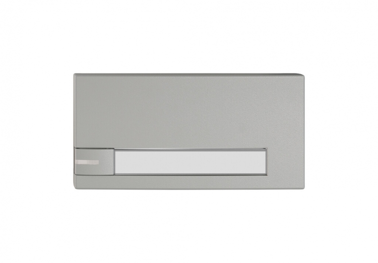 Taste 1/2 EDIZIO.liv SNAPFIX® f.KNX-&UNI m.LED m.Papier 1-Tastenbed.hgu 