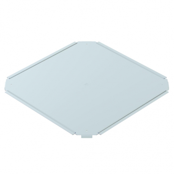 Couvercle BET RKD p.pièce en croix 400mm acier zingué en continu zinc-aluminium 
