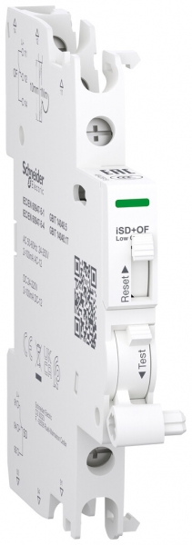 Contatto ausiliario&interruttore dist.SE Clario iC40/Acti9 iC60 iSD+OF 0.002…6A 
