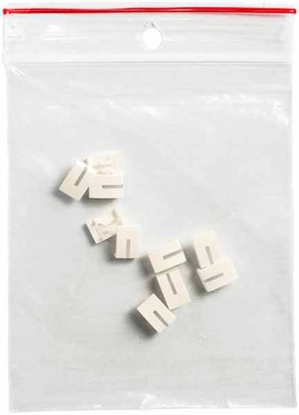 Module latéral 10pcs EDIZIOdue blanc, avec LED 