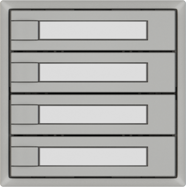 Universaltaster EDIZIO.liv UNI SNAPFIX® 12…48V o.LED 4× 1-Tbed.Pap.hgu 