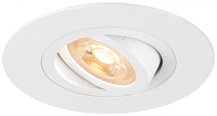 Downlight LED SLV NEW TRIA 75 XL GU10 1×10W Ø110mm bianco 