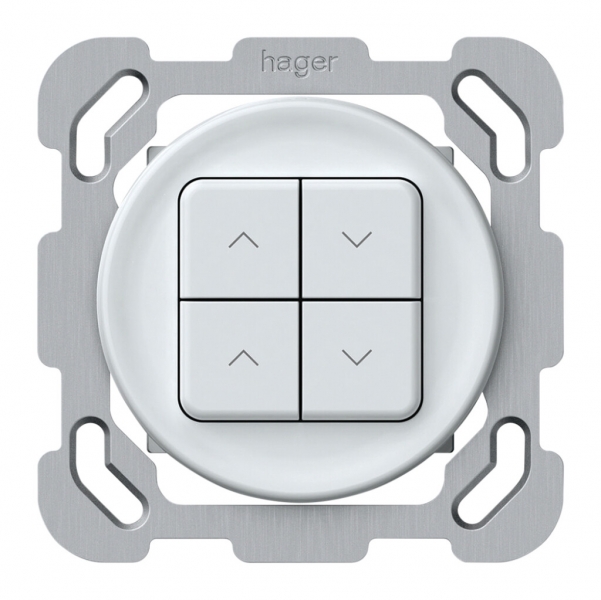 UP-Jalousieaktor KNX origin 4×Tasten weiss 