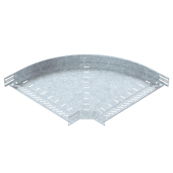 Gomito BET RB 90° 60×500mm acciaio zincato a caldo per immersione 