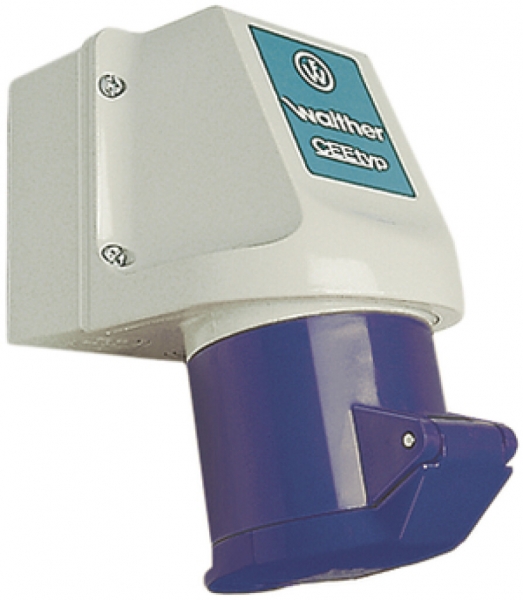 Presa murale AP CEEtyp 5L 16A IP44, 9h 