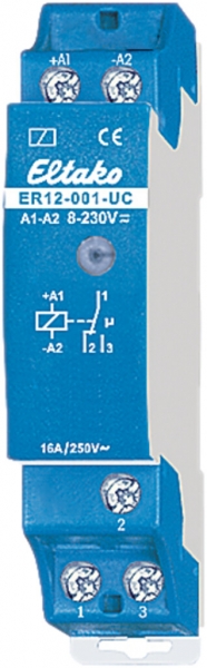 Relè di comando AMD Eltako 12…230VUC 1C, ER12-001 