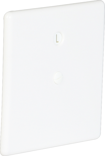 Couvercle à vis Ammer 140×140mm blanc 