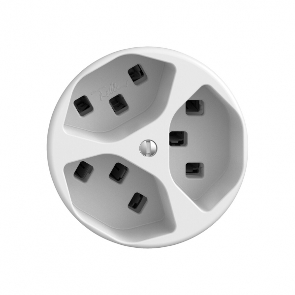 Kit di montaggio STANDARDdue SNAPFIX® per presa 3×T23 bi 