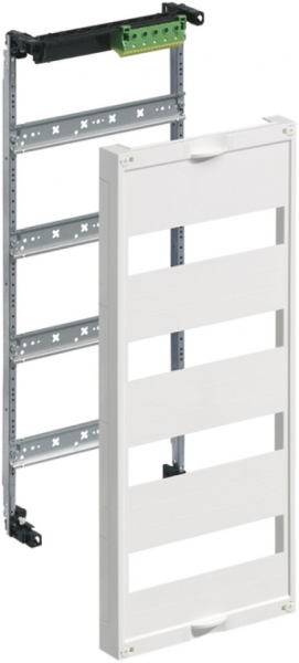 Modularfeld Hager für Verteiler FWU4* mit QC-Erdklemme 