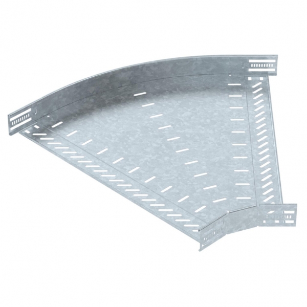Bogen BET RB 45° 60×600mm Stahl feuerverzinkt 