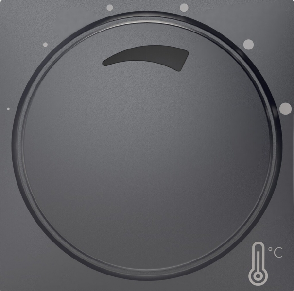 Termostato ambiente ABB SIDUS E riscalda./raffresca. NO 230VAC/10A 5…30°C an 