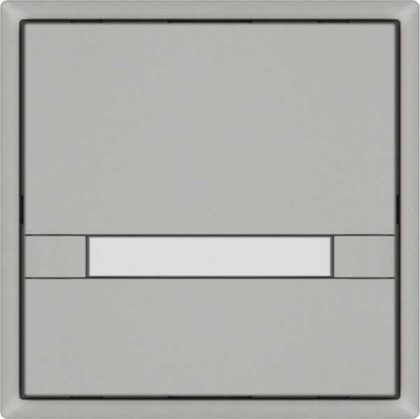 Poussoir universel EDIZIO.liv UNI SNAPFIX® 5…48V s.LED 1× comm.2T étiqu.grc 