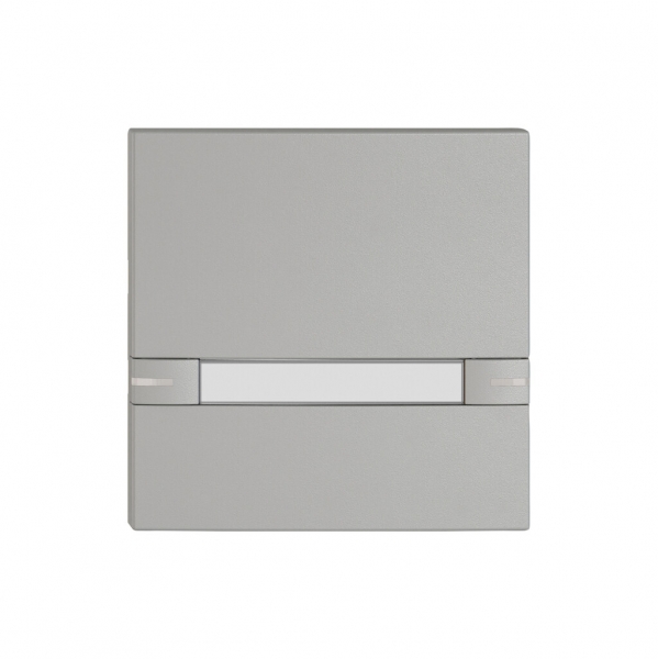 Taste 1/1 EDIZIO.liv KNX&UNI m.SNAPFIX® m.LED&Papiereinlage 2×Einfach-Bed.hgu 