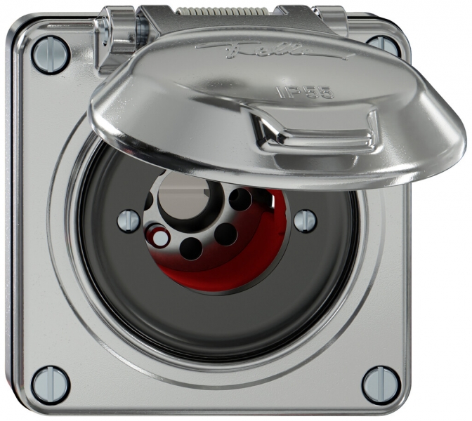 Contatto rotativo INC ELEMENT SNAPFIX® 1P 2C 16A 400V 1<-0->2 87×91×73mm all 