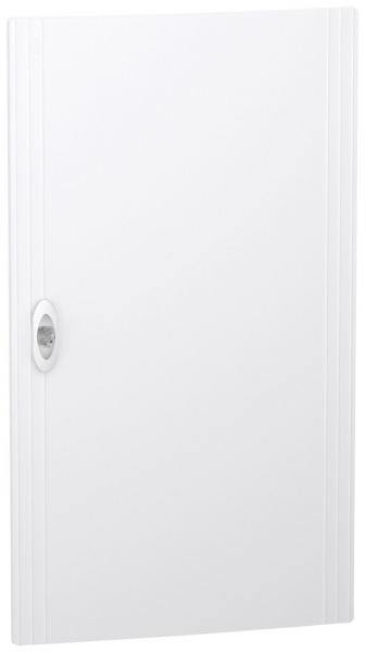 Tür SE PrismaSeT XS für 4×18TE voll Kunststoff weiss 426×750×20mm 