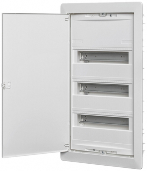Coffret pour paroi creuse SE Resi9 KV 3 rangées / 12UM / 361×311×92mm 