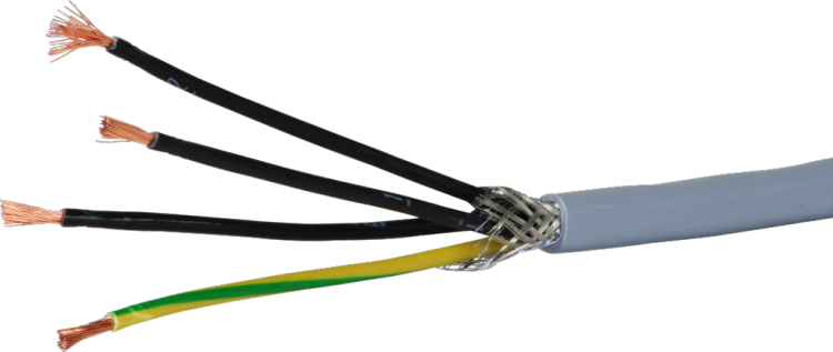 Cavo di comando CY 4x2,5mm² gr num. Una lunghezza